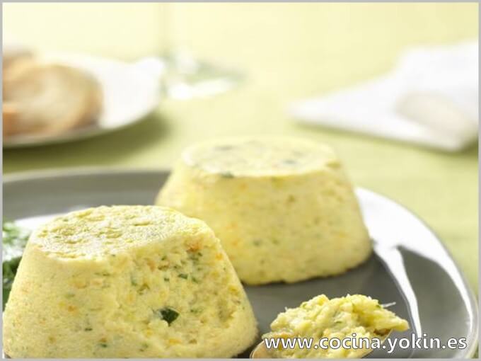 ZUCCHINI MOLD - A savory mold with a soft palate that gives the vegetables and a very grateful processing for the finished to do the mold.